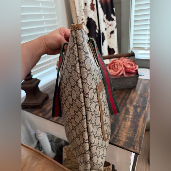 Vintage Gucci Plus Sherry line Tote - Picture 10 of 14